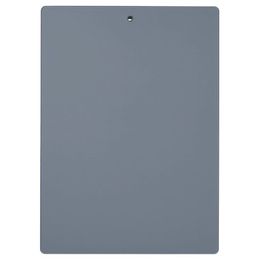 Smoky Blue and Dusty Rose Floral with Name Klemmbrett (Rückseite)