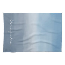 Smoky Blue Ombre Watercolor