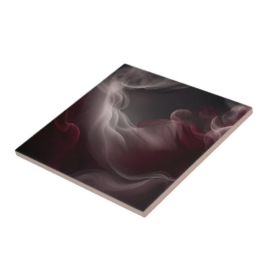 Smoky-Elegant-Marmor auf Dunkelgrau Fliese (Seite)