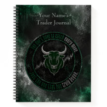 Smoky Emerald Bull Timing Quote Design