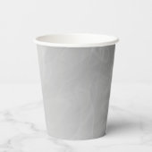 Smoky-Grau & Black Boos & Booze-Halloween-Party Pappbecher (Rückseite)