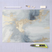 Smoky-Graufarben-Splash 2 Seidenpapier (Handwerk)