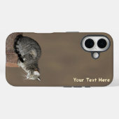 Smoky Gray Tabby Cat Case-Mate iPhone Hülle (Rückseite (Horizontal))