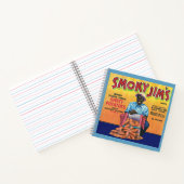 Smoky Jim's Süßkartoffelkennzeichen der 40er Jahre Notizblock (Innenseite)