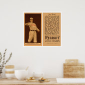 Smoky Joe Wood Red Sox Baseball 1912 Poster (Küche)