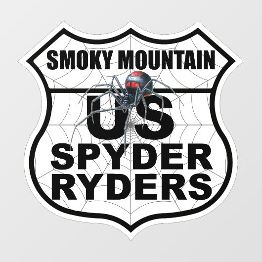 Smoky Mountain Chapter - Aufkleber Kapitel Logo (Blatt)
