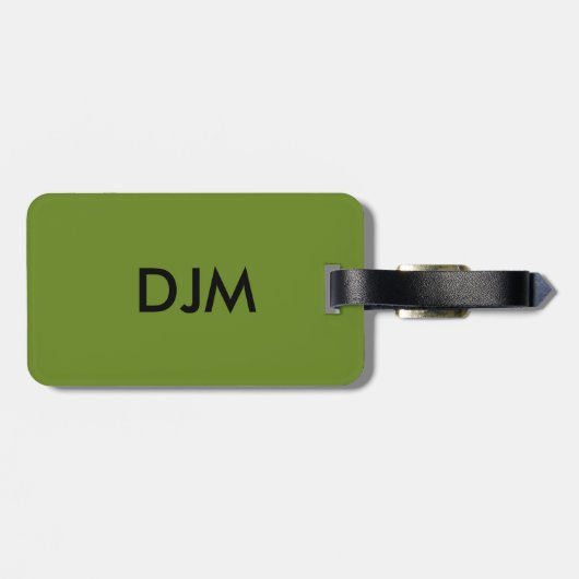 Smoky Mountain Dirt Road Gepäckanhänger (Rückseite horizontal)