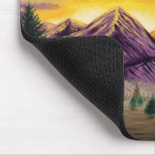 "Smoky Mountain Eagles" Landschaftlich Art Mouse P Mousepad (Ecke)