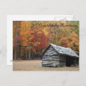 Smoky Mountain Fall Postkarte (Vorne/Hinten)