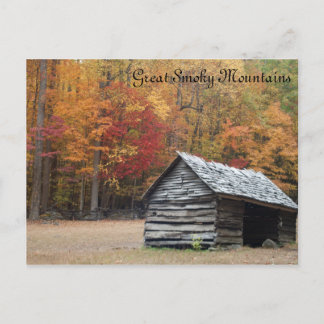 Smoky Mountain Fall Postkarte
