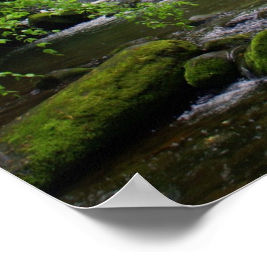 Smoky Mountain Mill Poster (Ecke)