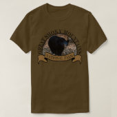 Smoky Mountain National Park Höhlen Cove Black Bar T-Shirt (Design vorne)