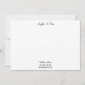 Smoky Mountain Sell Hübsch Camera Foto Hochzeit Einladung (Rückseite)