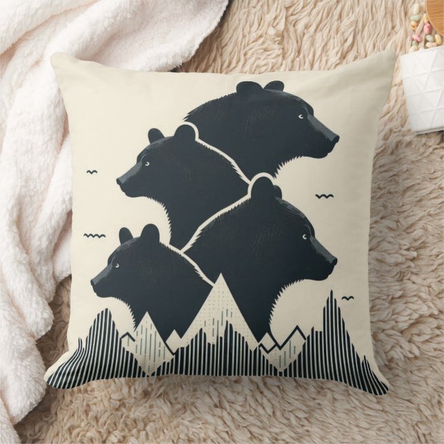 Smoky Mountain Sentinels Kissen (Decke)