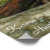 Smoky Mountain Stream Poster (Ecke)