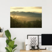 Smoky Mountain Sunrise Poster (Heimbüro)