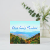 Smoky Mountain View Postkarte (Stehend Vorderseite)