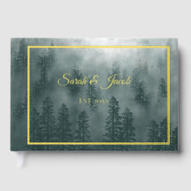 Smoky Mountain Wedding Guest Book
