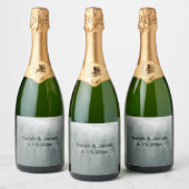 Smoky Mountain Wine Bottle Label Schaumweinetikett (Flaschen)