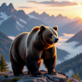 Smoky Mountains Black Bar Dekokissen