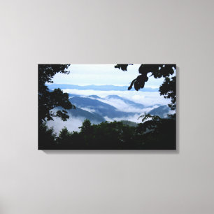 Smoky Mountains Canvas Print Leinwanddruck