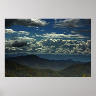 Smoky Mountains drucken Poster
