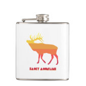 Smoky Mountains Elch Flachmann (Vorderseite)