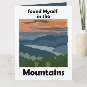 Smoky Mountains Fand Mich In Den Bergen  Karte