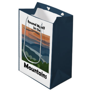 Smoky Mountains Fand Mich Selbst In Den Bergen Mittlere Geschenktüte