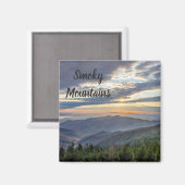 Smoky Mountains Magnet (Vorderseite/Rückseite)