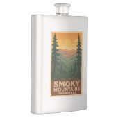Smoky Mountains Nationalpark Flask Flachmann (Rechts)