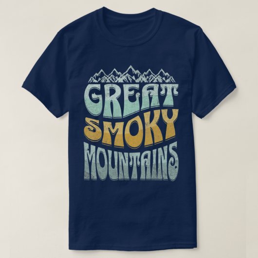 Smoky Mountains Nationalpark T-Shirt (Design vorne)