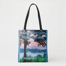 Smoky Mountains, NC Majestic View und Sunset Tasch Tasche