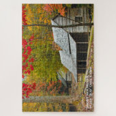 Smoky Mountains Noah "Bud" Ogle Cabin GSMNP Foto Puzzle (Vertikal)