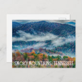 Smoky Mountains Tennessee Postkarte (Vorne/Hinten)