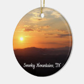 Smoky Mountains Tennessee Weihnachtsbaum Ornament (Links)