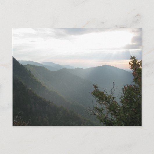 Smoky Moutains 001 Postkarte (Vorderseite)