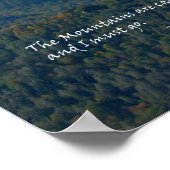 Smoky Mtns: Die Mtns rufen.. John Muir. Poster (Ecke)