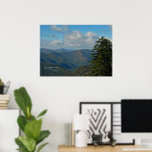 Smoky Mtns: Die Mtns rufen.. John Muir. Poster (Heimbüro)