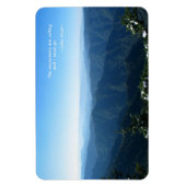 Smoky Mtns mit Schnee: Die Mtns rufen.. John Muir Magnet (Vertikal)