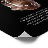 Smoky Quarz Stone Crystal Meaning Poster (Ecke)