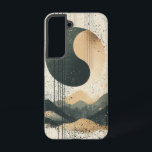 Smoky Spiral Phone Case Samsung Galaxy Hülle<br><div class="desc">Elegante,  rauchige Formen spiralförmig nach oben in einem stilvollen minimalistischen Design,  wodurch ein anspruchsvolles visuelles Erlebnis entsteht.</div>