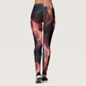 Smoky-Swirl-Designer Leggings (Rückseite)
