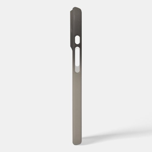 Smoky Taupe Gradient Case-Mate iPhone Hülle (Rückseite / Links)