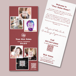 Smoky Topaz Friseur #ShopLocal Werbekarte