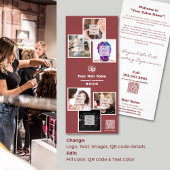 Smoky Topaz Friseur #ShopLocal Werbekarte