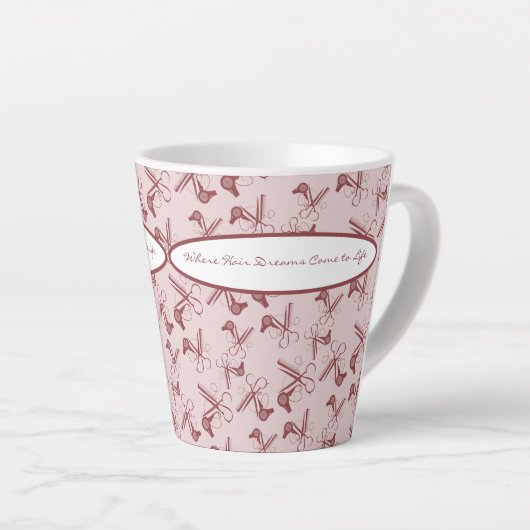 Smoky Topaz Rosa Haare Tools Ihr Haar Salon Milchtasse (Rechte Ecke)