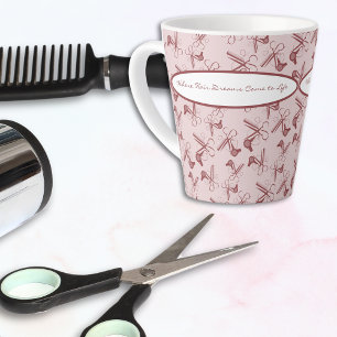 Smoky Topaz Rosa Haare Tools Ihr Haar Salon Milchtasse