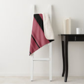 Smoky Topaz und schwarze Streifen Sherpadecke (Beispiel)