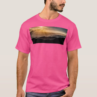 Smoky und Blue Ridge Mountains Ozean Light Acti T-Shirt